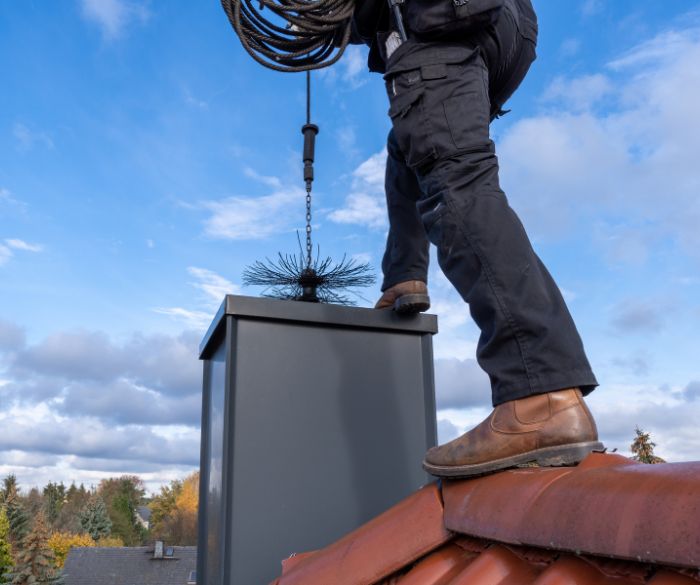 Expert chimney cap cleaning services provided in New Jersey to ensure safe and efficient chimney function