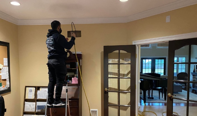 Residential air duct cleaning service in New Jersey enhances indoor air quality in homes