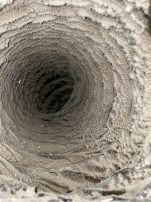 Mold remediation process reveals dirty air ducts in a New Jersey home during inspection Mold remediation process reveals dirty air ducts in a New Jersey home during inspection